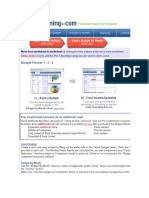 Budget Planner 2010 Demo