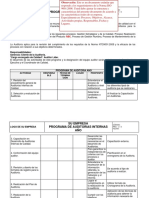 Programa de Auditoria Interna