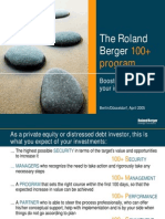 RB The Roland Berger 100 Program 20050401