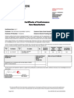 Certificate of Conformance 31