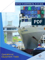 Panama Canal Requirements N10-2018