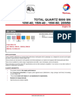 Total Quartz 5000 SN 10W-40 15W-40 15W-50 20W50: Key Data