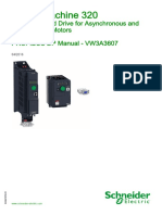 Altivar Machine 320: Variable Speed Drive For Asynchronous and Synchronous Motors PROFIBUS DP Manual - VW3A3607