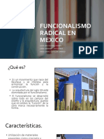 Funcionalismo Radical en Mexico