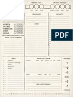 SW Eberron Character Sheet SWADE v2 PDF