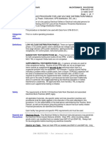 G7M-0815-00 - Off-Line Maintenance Procedure For Low Voltage Distribution Panels