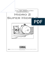 Manual Aquecedor Hidro2 SuperHidro2 IM174 R04 PDF