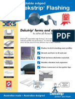 Dekstrip Flashing: Dekstrip Forms and Stretches
