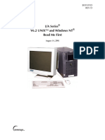 I/A Series V6.2 UNIX™ and Windows NT Read Me First: August 14, 2001