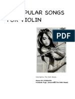Violin Songs 100% PDF
