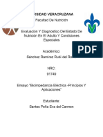 Ensayo Bioimpedancia Eléctrica