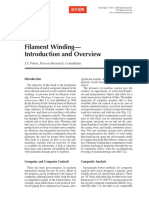 Filament Winding - Introduction and Overview: S.T. Peters, Process Research, Consultants