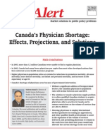 Canadas Physician Shortage