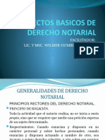 Aspectos Basicos de Derecho Notarial