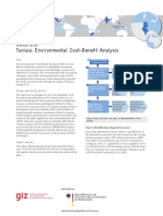 Tunisia: Environmental Cost-Benefit Analysis: Method Brief