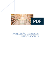 Avaliação de Riscos Psicossociais em Supermercados