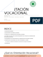 Orientación Vocacional