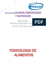 Presentacion 1RA2 Contaminacion de Alimentos PDF