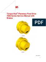 Torque-Hub Planetary Final Drive 7000 Series Service Brakes: Manual With