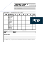 Inspección Preoperacional de Extensión Eléctrica