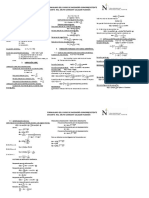 Formulario de Sísmica - Análisis Dinámico PDF