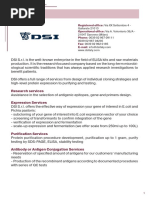 Catalogue (Antigens and Conjugates)