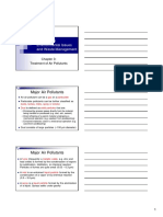 NKB 30303 Environmental Issues and Waste Management: Major Air Pollutants