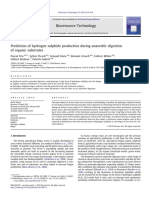 Prediction of Hydrogen Sulphide Production During Anaerobic Digestion of Organic Substrates - Peu