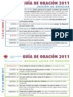 Guia Oración 2011 Enero