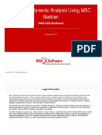 Advanced Dynamic Analysis Using MSC Nastran: NAS102B Workbook