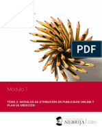 Modelos de Atribución en Publicidad Online