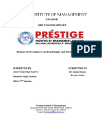 Prestige Institute of Management: Gwalior