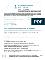 Airworthiness Directive: Design Approval Holder's Name: Type/Model Designation(s)