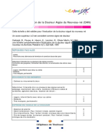 Echelle D'évaluation de La Douleur Aigüe Du Nouveau - Né (DAN) PDF