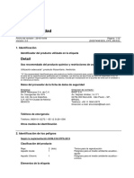 Hoja de Seguridad - Detail® PDF