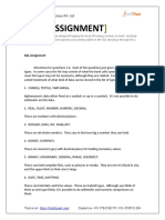 SQL Server Assingment PDF