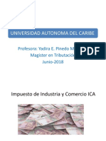 Impuesto de Industria y Comercio ICA-2018