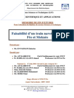 Faisabilite D'un Train Navette - EN-NAIMANI Zakariae - 2024 PDF