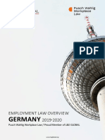 Germany: Employment Law Overview 2019-2020