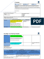 Key Stage 1 & 2 Planning Template