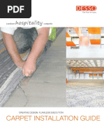 Carpet Installation Guide: Hospitality