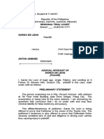 3 Judicial Affidavit Plaintiff Legal Forms