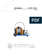 Air Compressor Manual MSF 390