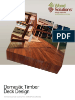 Domestic Timber Deck Design: Technical Design Guide Issued by Forest and Wood Products Australia