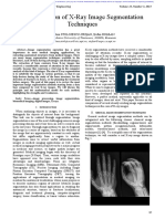 A Comparison of X-Ray Image Segmentation Techniques