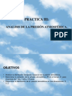 PRACTICA III Análisis de La Presión