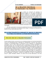 Aspectos Eticos Entre Psicologo - Paciente B-1 PDF