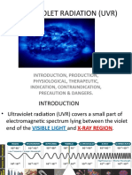 Ultraviolet Radiation (Uvr)