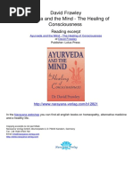 Ayurveda and The Mind The Healing of Consciousness David Frawley.12821 - 2preface