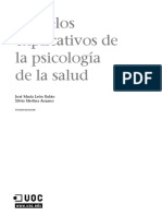 Psicología de La Salud y Calidad de Vida - Módulo 3 - Modelos Explicativos de La Psicología de La Salud